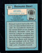 1988 Topps #80 Richard Dent Nmmt Bears Hof *X106492 - £2.73 GBP