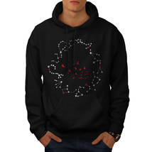 Wellcoda Astrological Star Mens Hoodie, Horoscope Casual Hooded Sweatshirt - £26.11 GBP+