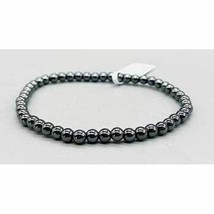 4mm Hematite bracelet - $3.83