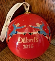 Dillards 12 Days of Christmas Lords A Leaping 2016 Ornament ***FLAW*** - £10.32 GBP