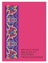 Bead Loom Vintage Motif 21 Multi-Color Bracelet Pattern PDF Format BP_129 - £3.98 GBP