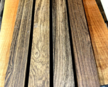 4 BEAUTIFUL PIECES KILN DRIED S2S BOCOTE LUMBER CUTTING BOARDS ~24&quot; X 2&quot;... - $49.45