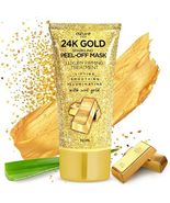AZURE 24K Gold Firming Peel Off Face Mask- Anti Aging, Lifting, Illuminating & R - $8.02