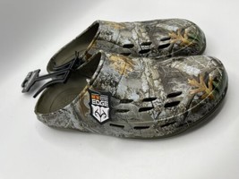 Real Tree Camouflage Slip-on Shoes Sandals Croc Clogs Men’s Size 11 Back... - £22.15 GBP