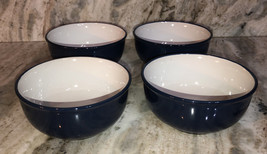 Royal Norfolk 6” Bowls Soup Cereal Set Of 4-Blue/White-BRAND NEW-RARE-SHIP N 24H - £46.45 GBP