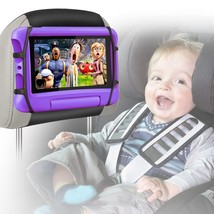 Car Headrest Mount Holder For Kids Tablet Holder For Car Backseat Anti-Slip Stra - £15.79 GBP