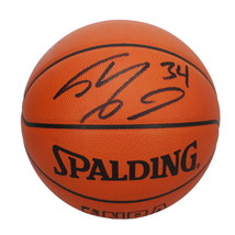 Shaquille O&#39;Neal Autographed Lakers Spalding Authentic Game Basketball Beckett - £387.62 GBP