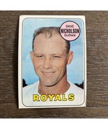 1969 Topps MLB #  298 Dave Nicholson Royals - $2.99