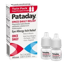 Pataday Once Daily Relief Allergy Eye Drops Twin pack Exp 02/2025 - £11.79 GBP