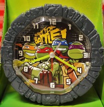 Nickelodeon Turtles 4.5 inches round Alarm Clock, as pictured - $16.98