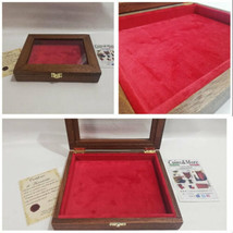 Wooden &amp; Velvet Box Custom Collectibles Display...-
show original title

Orig... - £44.84 GBP