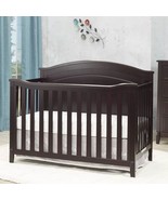 SF Home Espresso Solid Wood Convertible Crib - Toddler Bed Sold Separately - $10,308.56 MXN