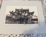 Old Orchard Beach, Maine, Noah&#39;s Ark and Slide. 2 copied photos in frames - £7.10 GBP