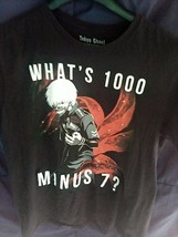 Tokyo Ghoul &quot;What&#39;s 1000 Minus 7?” T-Shirt Size Large - £9.91 GBP