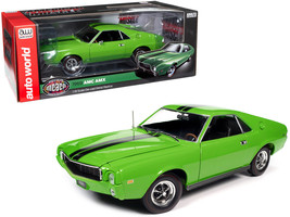 1969 AMC AMX Lime Green - Black Stripes (MCACN) American Muscle 1/18 Die... - $97.99