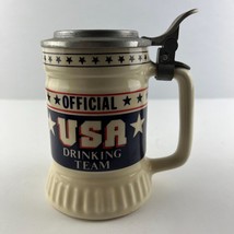 Official USA Drinking Team Beer Stein Mug - £11.68 GBP