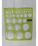 Berol Rapidesign R-140 Large Circles Template - $9.95