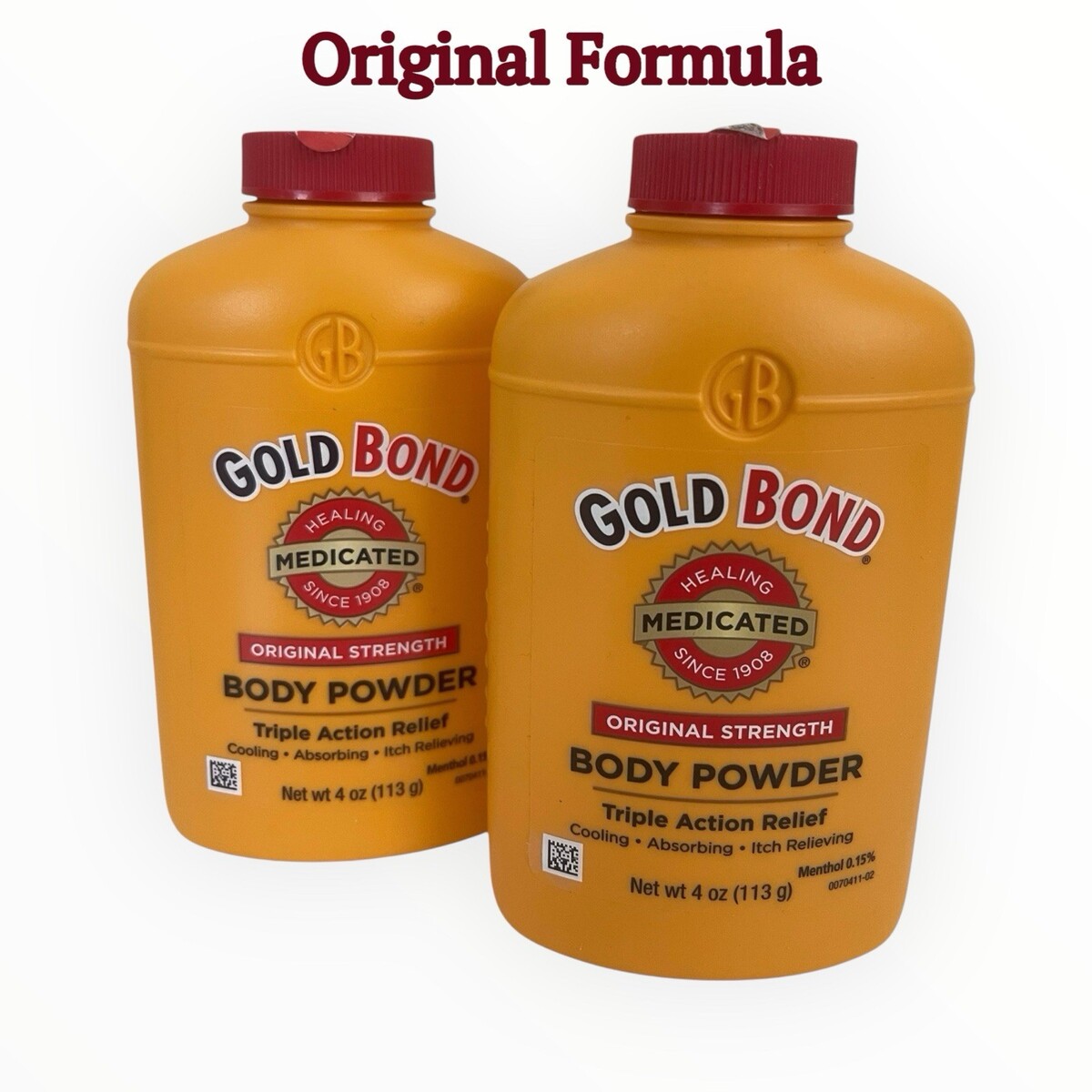 Gold Bond Maximum Strength Medicated Body Powder Original Talc 4 oz Two ... - $37.05