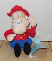 2000 CVS Rocky and Bullwinkle and Friends Dudley Do Right 8&quot; Beanie Plush Toy #2 - £11.29 GBP
