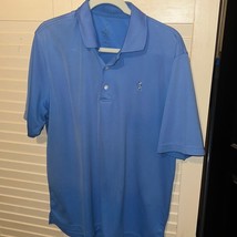 Bobby Jones blue short sleeve, golf polo size medium - $13.72