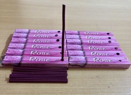 2 Pc X 120 Sticks ROSE Gulab Dhoop Incense Sticks 4 inch long (Garden Fresh) - £18.79 GBP