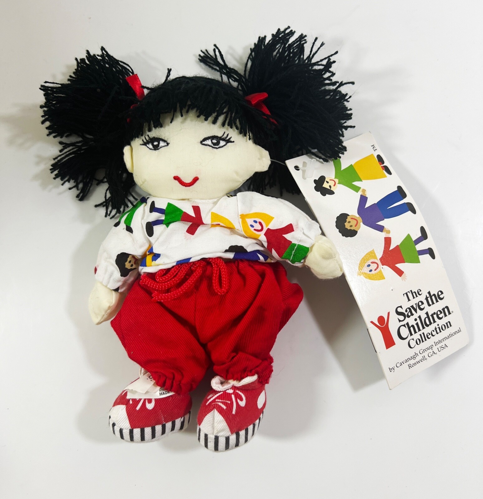 SAVE THE CHILDREN COLLECTION 1999 7 IN BEAN BAG DOLL  JUN VIETNAM - $5.93