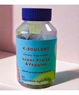 K-SOULENT Dietary fiber to aid digestion -Deliciously Nutritious Gummies - $31.44 CAD
