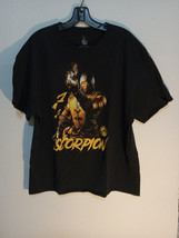 Apparel Mortal Kombat Scorpion T Shirt Licensed Comic Book Video Game Tee Black - £13.70 GBP
