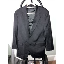 Jos A Bank Black Wool Blazer 40R, Suit Jacket, Men&#39;s Business Office Attire - £10.12 GBP