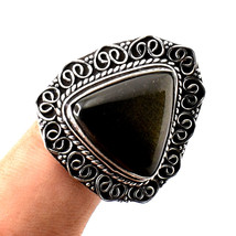 Cat&#39;s Eye Vintage Style Gemstone Valentine&#39;s Day Gift Ring Jewelry 8.75&quot;... - £5.18 GBP