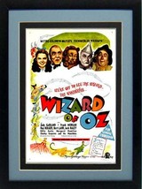 Wizard of Oz Poster Custom Framed 20x14 Highest Quality - $65.00