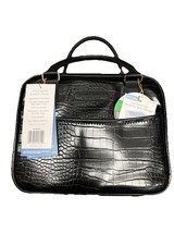 Veronica Jamison by Arctic Zone Faux Leather Lunch Bag with Food Containers - $34.50
