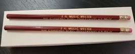 Vintage 1980s J.G. Music Writer Pencil Lot of 2 Judy Green Hollywood Cal... - $39.87