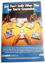 1993 Video Game Color Ad Game Boy Hudson Soft Don&#39;t Smile When You&#39;re Gr... - £6.40 GBP