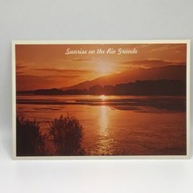 Sunrise Over Albuquerque New Mexico Vintage Postcard - £5.42 GBP