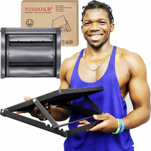 Professional Steel Slant Board For Squats, Adjustable Incline Board And ... - $87.99