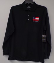 Nike Confederate States Stars &amp; Bars Mens Long Sleeve Polo XS-4XL, LT-4XLT New - $53.19+