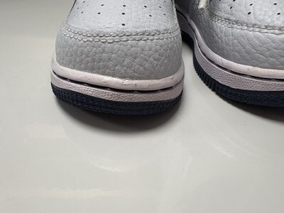 Nike Force One Sneakers Toddler 7C Pure Plat Metallic Silver Item image 7
