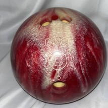 Ebonite Magnum Gyro Bowling Ball Pink Pearl Swirl 8 lbs 3 oz Drilled 8H2... - $44.54