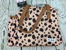 Soft Liner Insulated Lunch Bag Cheetah Graphic - £16.13 GBP