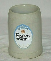 Carlsberg Beer Copenhagen Denmark Mug Stein 0.5L Stoneware Breweriana Ma... - £27.24 GBP