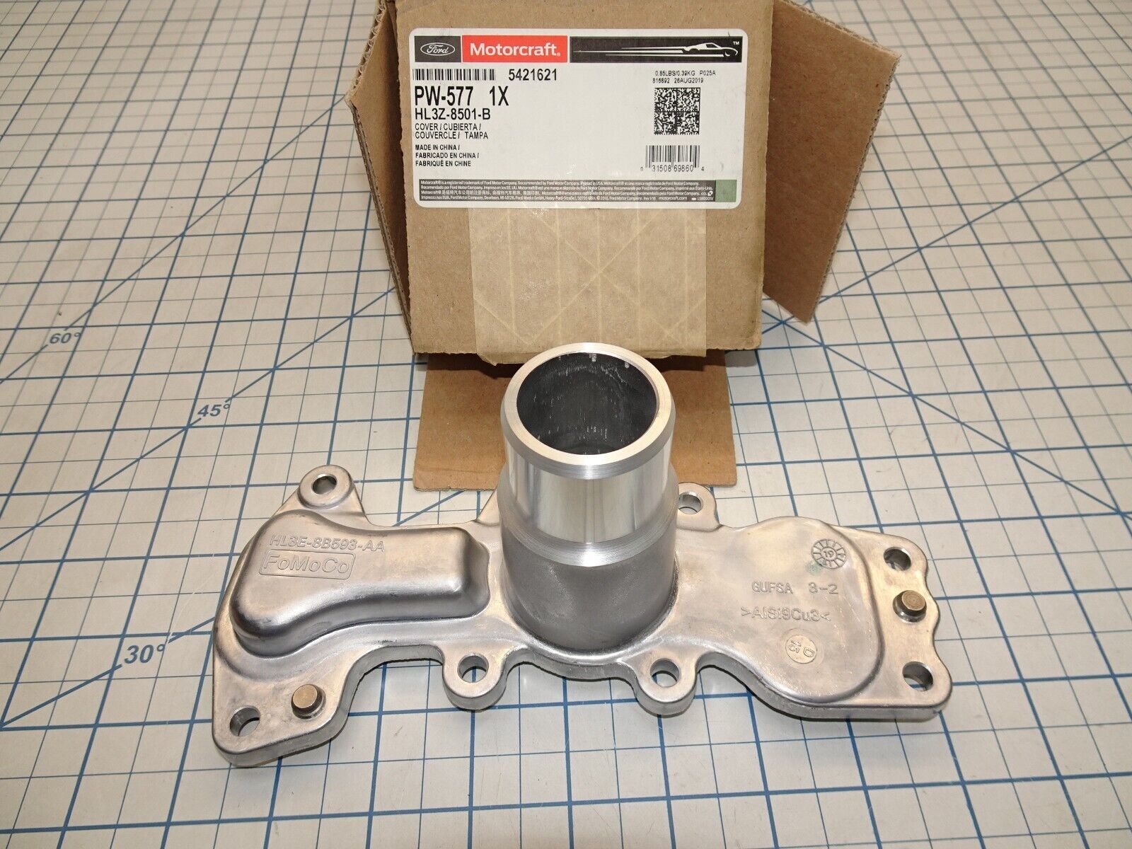 Ford HL3Z-8501-B Coolant Cover Flange Outlet PW-577 OEM - $26.10