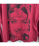 Eleven Paris Wonder Woman Red Long Sleeve Tee Size 2 New - £15.61 GBP