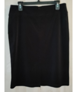 EXCELLENT WOMENS Coldwater Creek BLACK KNIT SKIRT  SIZE 10 - $501.84 MXN