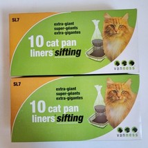 Van Ness PureNess Sifting Cat Pan Liners Extra Giant SL7  Pack of 10 - L... - £14.61 GBP