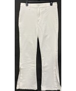 7 for all Mankind Slim Trouser White Wide Leg Jeans Size 31 - $18.32