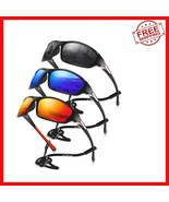 3-Pack Polarized Sports Sunglasses with UV400 Protection for Outdoor Adv... - $547.59 MXN