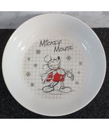 Disney Christmas Mickey Mouse Sketchbook Large 8.5&quot; Serving Bowl - How t... - £10.17 GBP