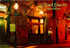 Postcard Louisiana New Orleans French Quarter Bourbon St. 1986 6x4.5 Inches - £4.58 GBP