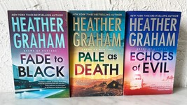 Heather Graham Krewe of Hunters 2018 3 Paperback Books 24-26 Fade to Black + - £15.01 GBP